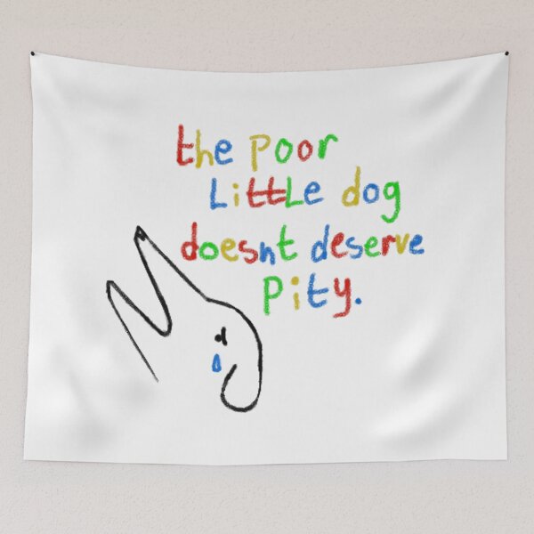 Item preview, poor little dog designed and sold by sleepyarts.