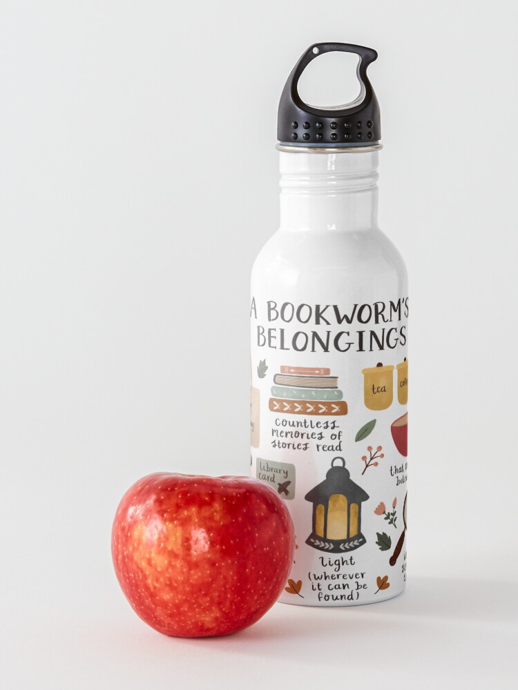 Alternate view of A Bookworm's Belongings Water Bottle
