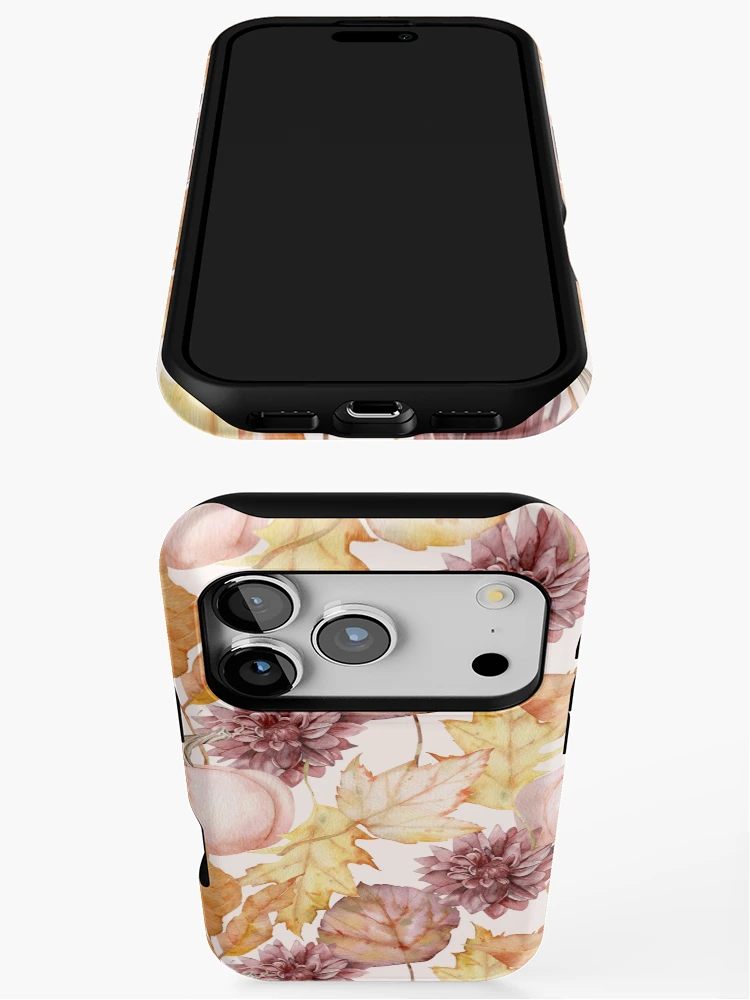 Thumbnail 3 of 4, iPhone Case, Fall Pattern designed and sold by artsytext.