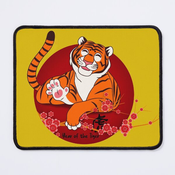 Item preview, Happy New Year Of The Tiger Chinese Zodiac Tiger 2022 designed and sold by taogiauco.