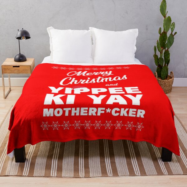 Item preview, MERRY CHRISTMAS AND YIPPEE KI YAY MOTHERF*CKER, die hard christmas designed and sold by NiceSign.