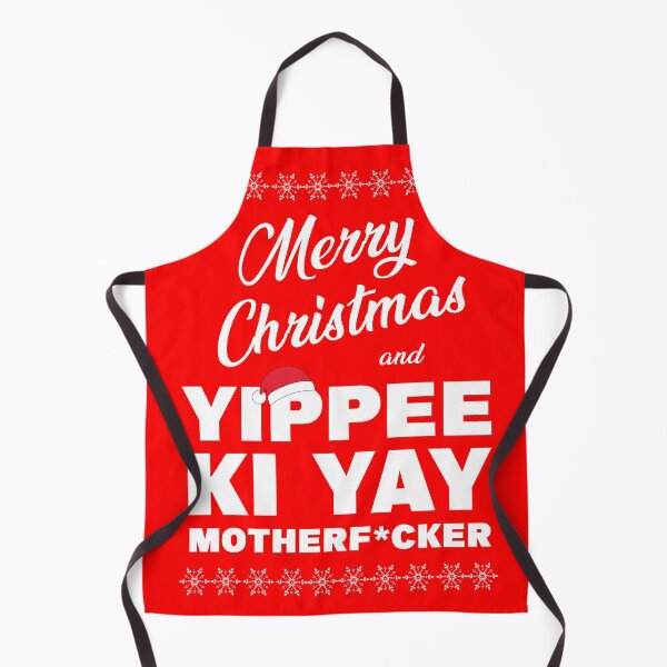 Item preview, MERRY CHRISTMAS AND YIPPEE KI YAY MOTHERF*CKER, die hard christmas designed and sold by NiceSign.