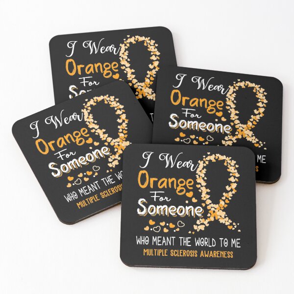 Item preview, I Wear Orange For Multiple Sclerosis Awareness designed and sold by Tadmab.