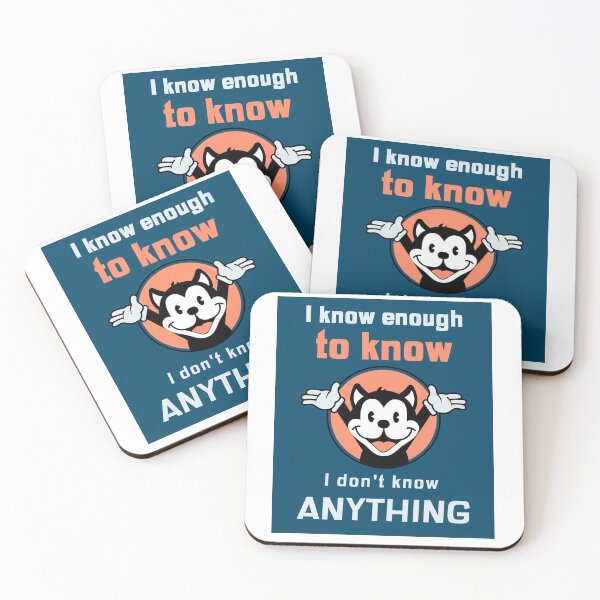 Item preview, I know enough to know I don't know Anything (on white) designed and sold by GagiTees.