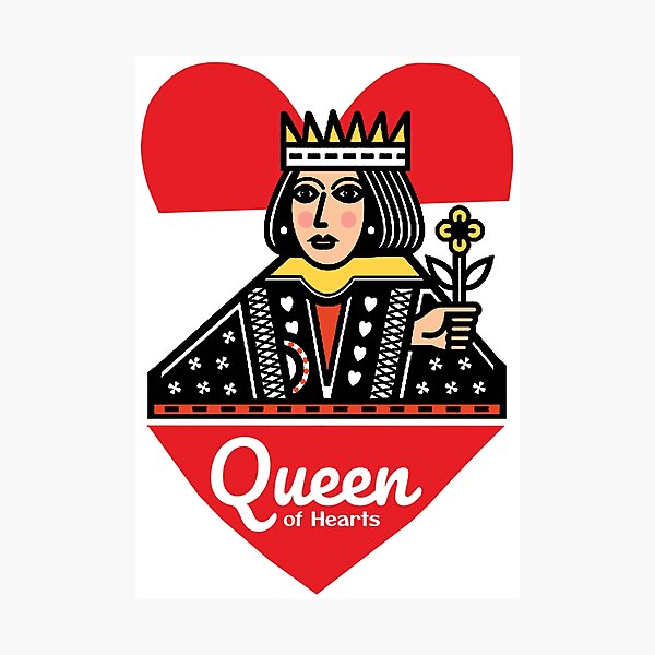 Item preview, Classic Queen of Hearts designed and sold by KewaleeTee.