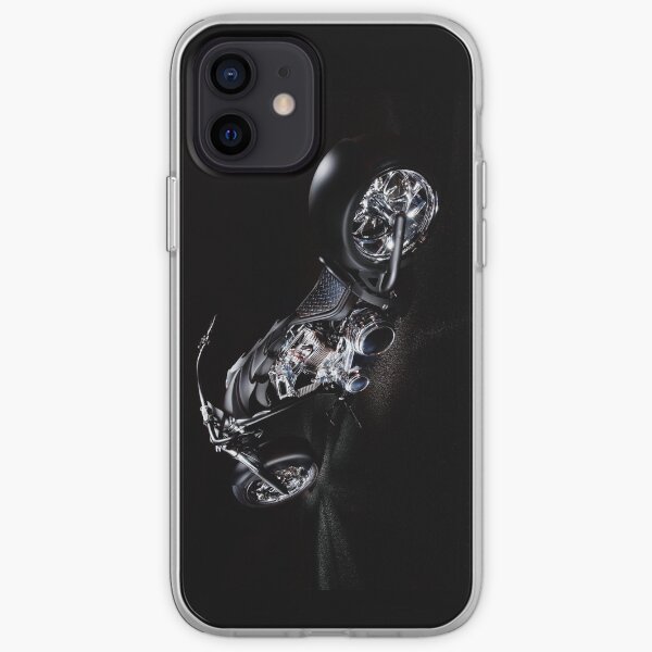 Harley-Davidson Chopper personnalisé Coque souple iPhone