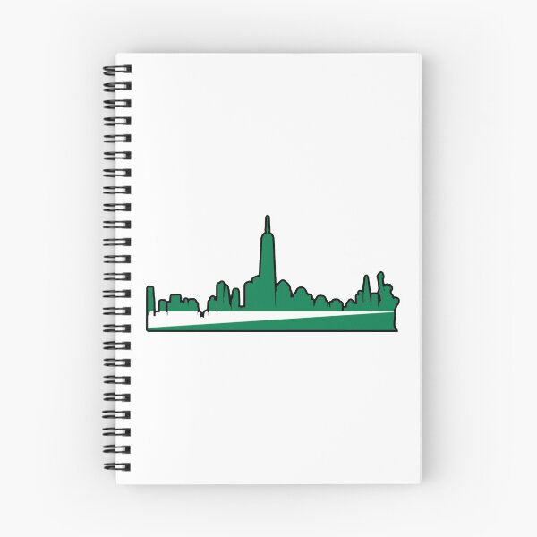 Artikelvorschau, Jets NYC Skyline entworfen und verkauft von Gang Green Gear.