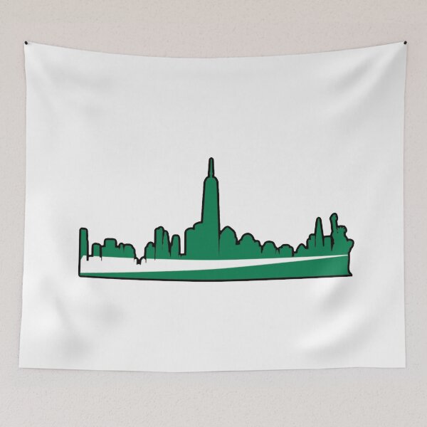 Item preview, Jets NYC Skyline designed and sold by Gang Green Gear.