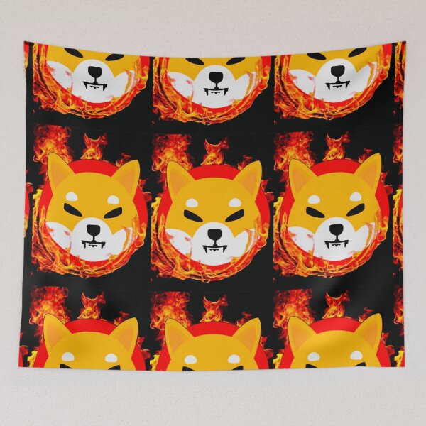 Item preview, Shiba Inu Custome Shiba Inu on Fire designed and sold by jayron88.