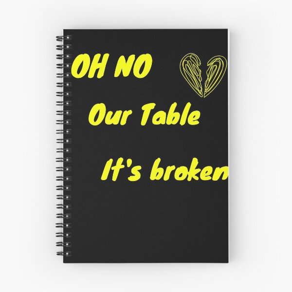 Item preview, Oh No Our Table Is Broken designed and sold by Mo2mo.