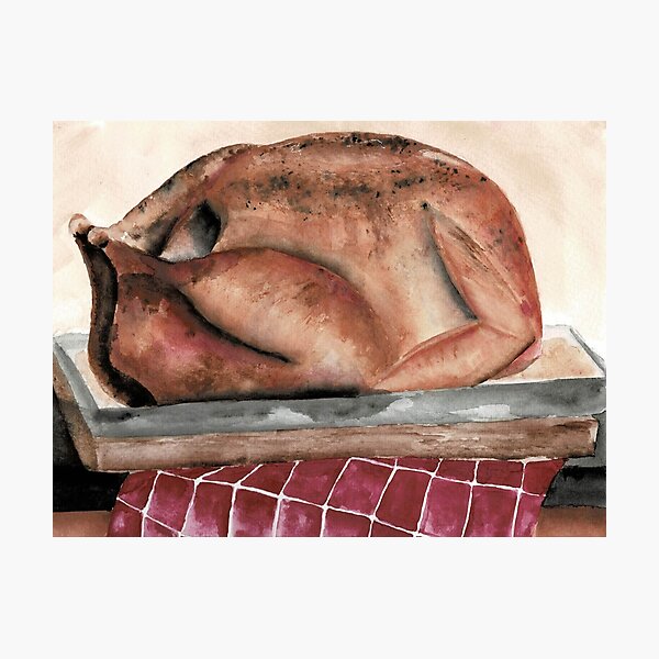 Item preview, Cooked Turkey  designed and sold by TwoFullMoonsArt.