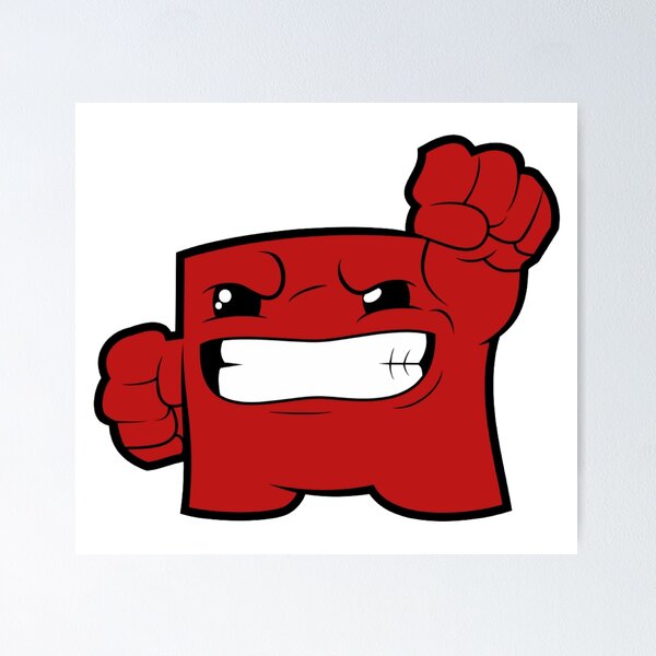 Item preview, Super meat boy  designed and sold by Splinter300.