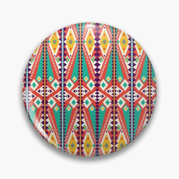 Artikelvorschau, Orange and Teal Tribal Geometry entworfen und verkauft von Carolina Diaz.