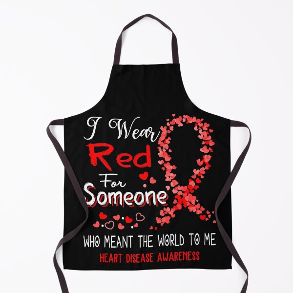Item preview, I Wear Red For Heart Disease Awareness designed and sold by Tadmab.