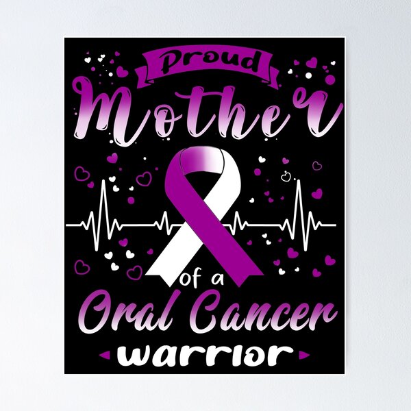 Item preview, Proud Mother Of An Oral Cancer Warrior designed and sold by Grooffos.