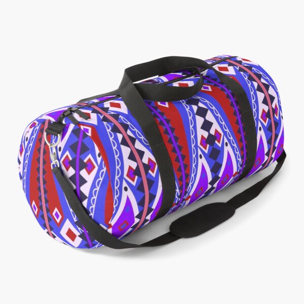 Item preview, Red and Blue Tribal Geometry designed and sold by Carolina Diaz.