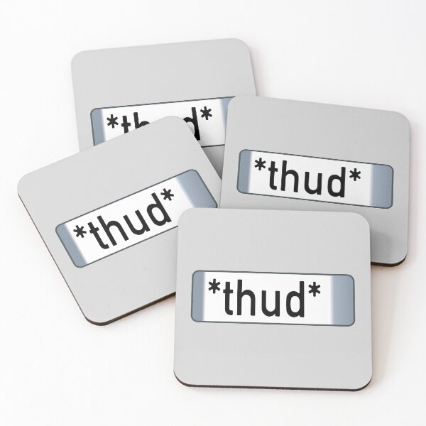 Item preview, Thud!! (with border) designed and sold by Biochao.