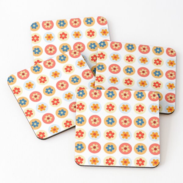 Item preview, Multicolor Flower Pattern designed and sold by Lisa Thomas.