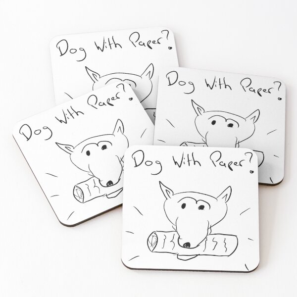 Item preview, Dog With Paper? designed and sold by questionshop.