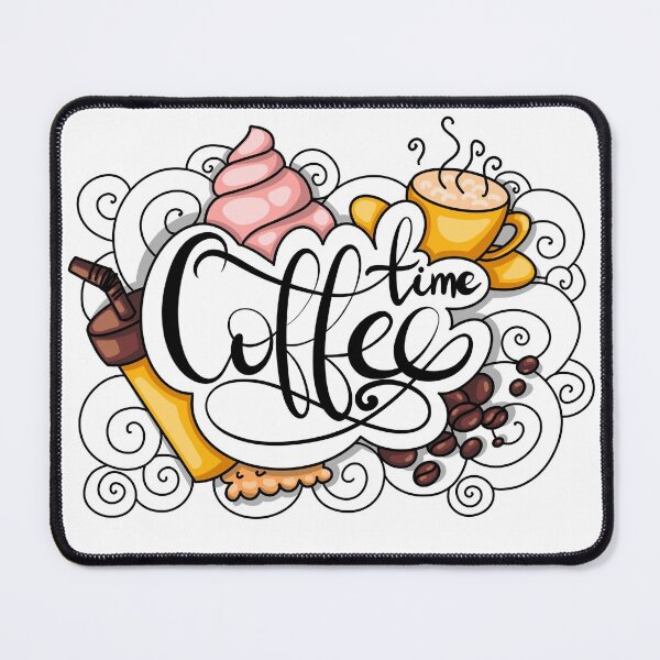 Item preview, coffee time designed and sold by alexvioletart.
