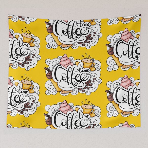 Item preview, coffee time designed and sold by alexvioletart.