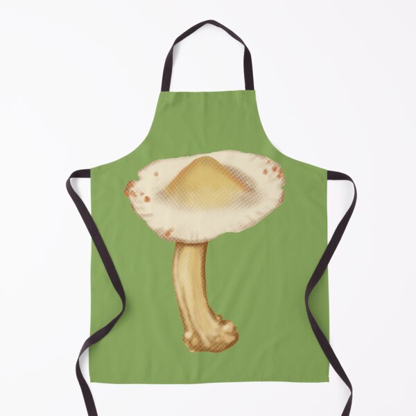 Item preview, Showy Volvaria Mushroom designed and sold by Katie Morris Art.