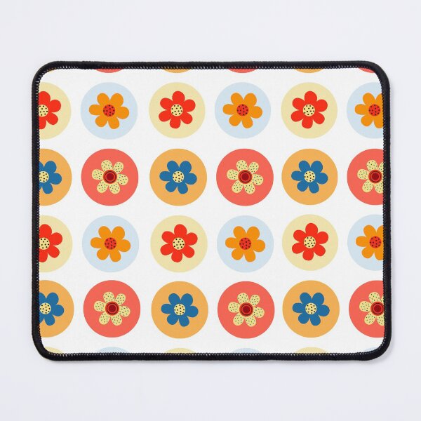 Item preview, Multicolor Flower Pattern designed and sold by Lisa Thomas.