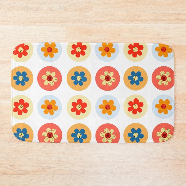 Item preview, Multicolor Flower Pattern designed and sold by Lisa Thomas.