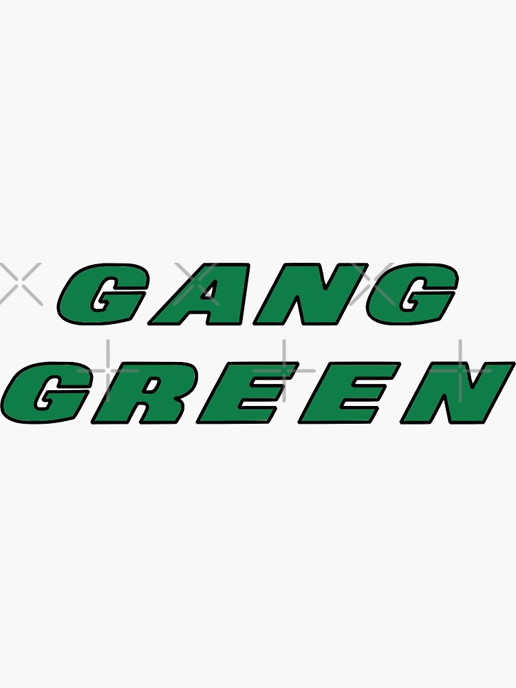 NY Jets Helmet Stickers: Week 15 - Gang Green Nation