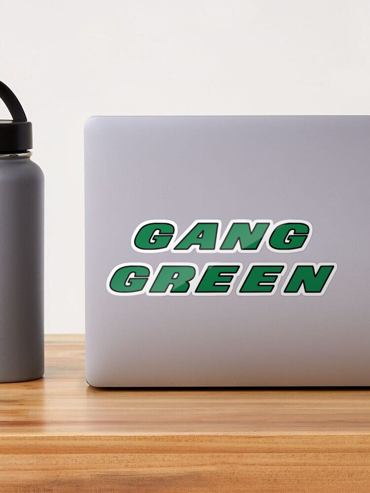 NYJ All Gas No Brake Logo Sticker for Sale by GangGreenGear