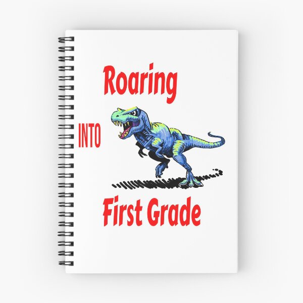 Item preview, Roaring into First Grade Dinosaur designed and sold by Queen1120.