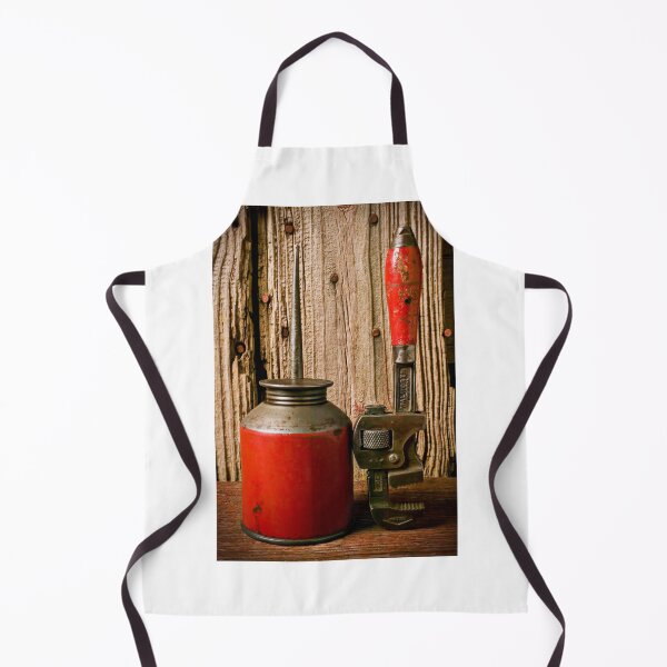 Item preview, Old oil can and wrench designed and sold by Garry Gay.