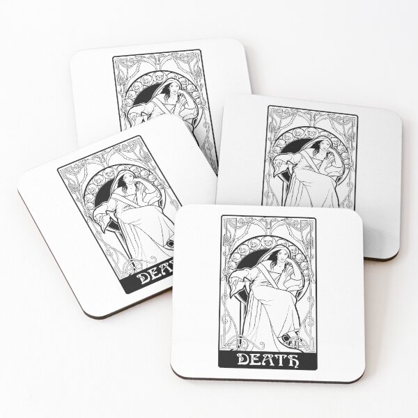 Item preview, Death - Black Print designed and sold by Lyndsey Hughes.