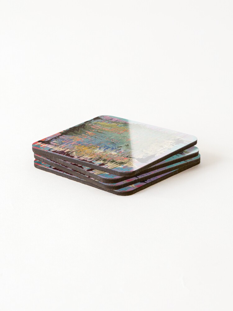 Thumbnail 4 of 5, Coasters (Set of 4), Cityscape designed and sold by Rjgreenb.