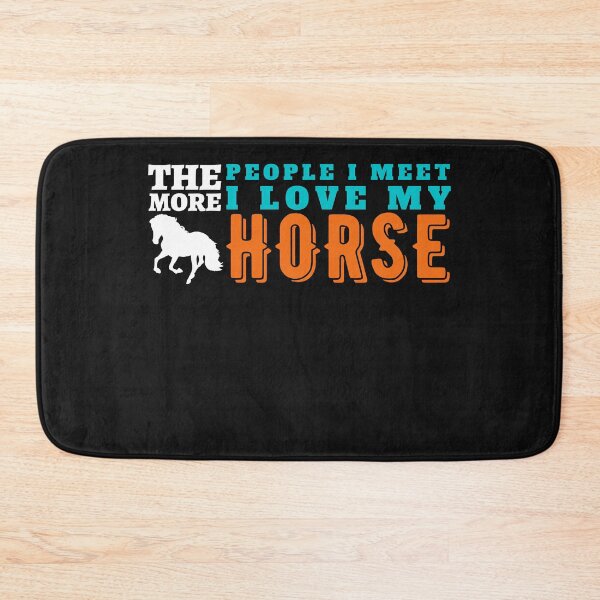 Item preview, The More People I Meet The More I Love My Horse designed and sold by 24FAHSION.