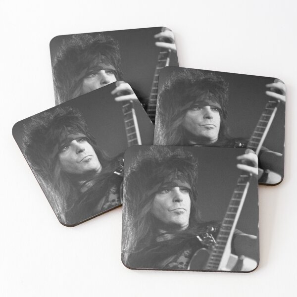 Item preview, Mick Mars BW Photograph designed and sold by ConcertImages.