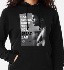 Muhammad Ali - Ich werde Ihnen zeigen, wie groß ich bin Leichter Hoodie