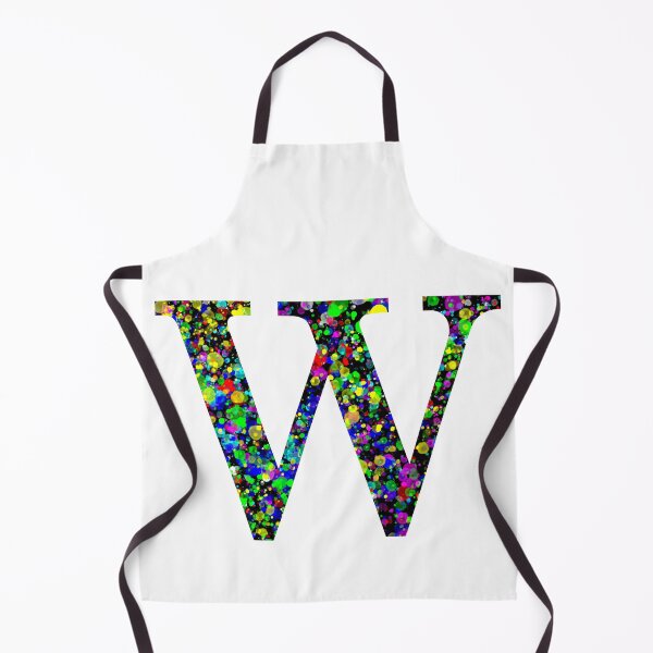Item preview, Letter W Paint Splatter designed and sold by Handstand365.