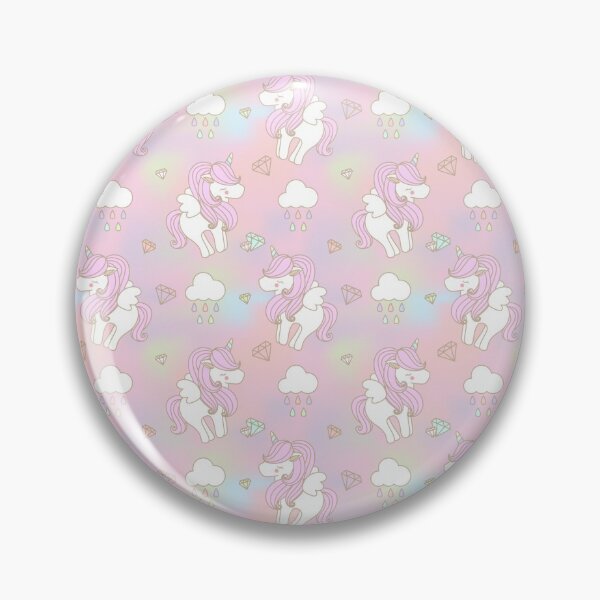 Item preview, Cute unicorn with wing seamless designed and sold by RoslynArt.