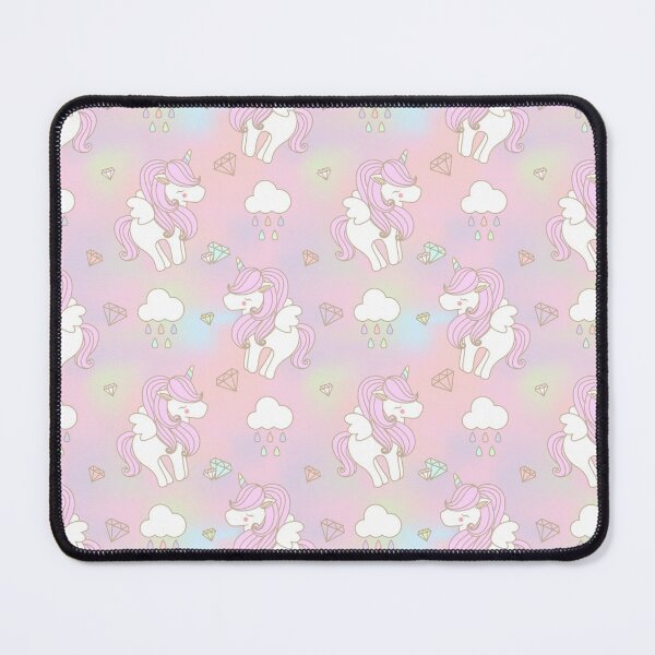 Item preview, Cute unicorn with wing seamless designed and sold by RoslynArt.