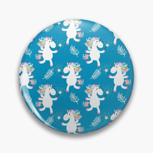 Item preview, Cute unicorns seamless illustration designed and sold by RoslynArt.