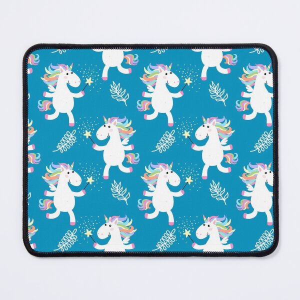 Item preview, Cute unicorns seamless illustration designed and sold by RoslynArt.