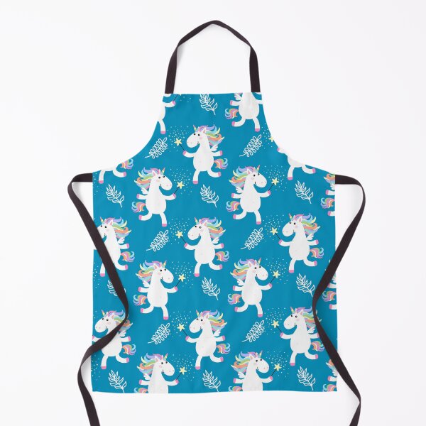 Item preview, Cute unicorns seamless illustration designed and sold by RoslynArt.