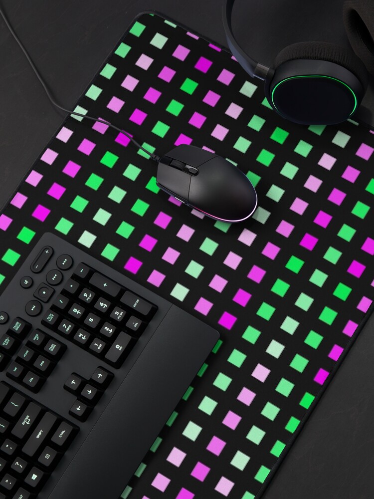 Alternate view of Watermelon Borealis Mouse Pad