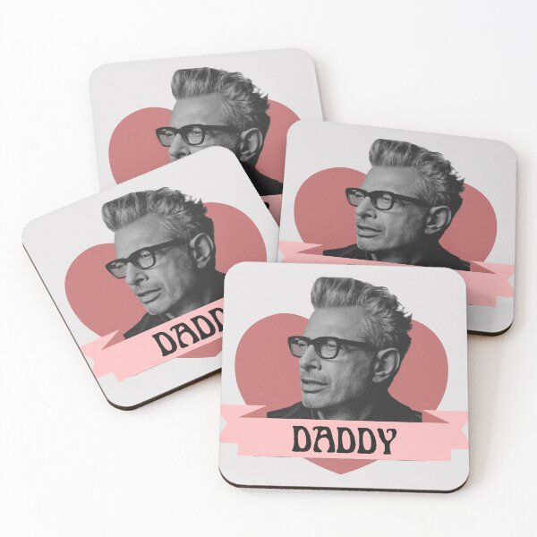 Item preview, Jeff Daddy Goldblum With a Heart | celebrity crush inspired | heckinfarout  designed and sold by Two Otters Co.