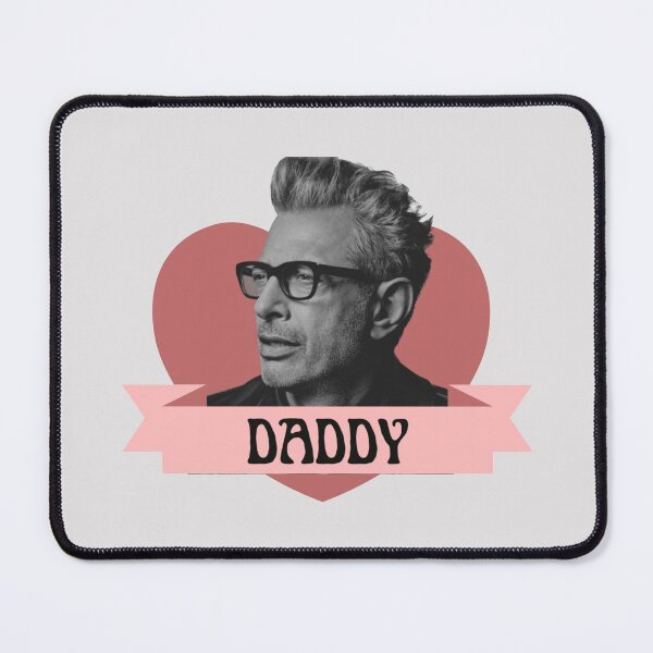 Item preview, Jeff Daddy Goldblum With a Heart | celebrity crush inspired | heckinfarout  designed and sold by Two Otters Co.