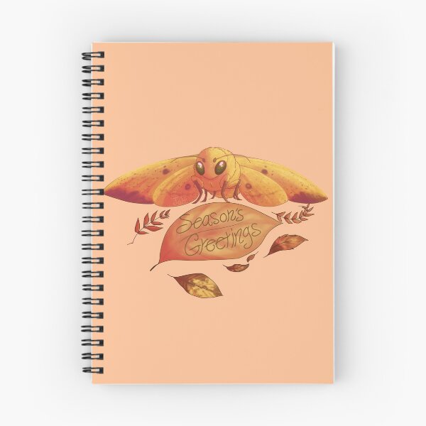Item preview, 'Season's Greetings' Imperial Moth Design designed and sold by JoItiks.
