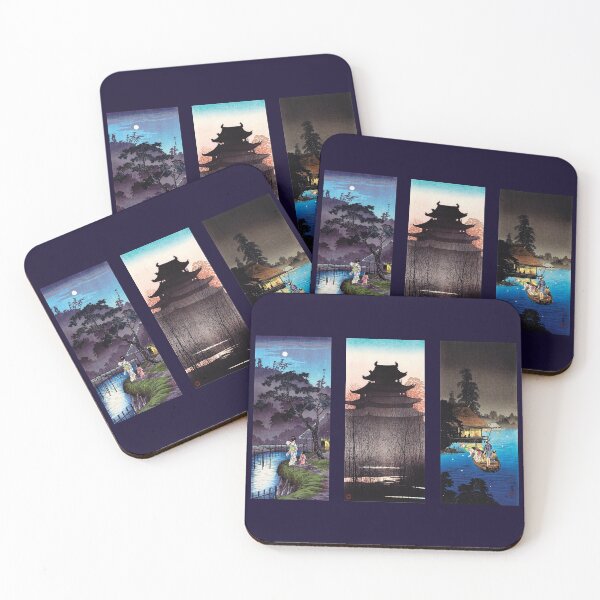 Item preview,  Hiroaki Takahashi art Triptych designed and sold by theartsycamper.