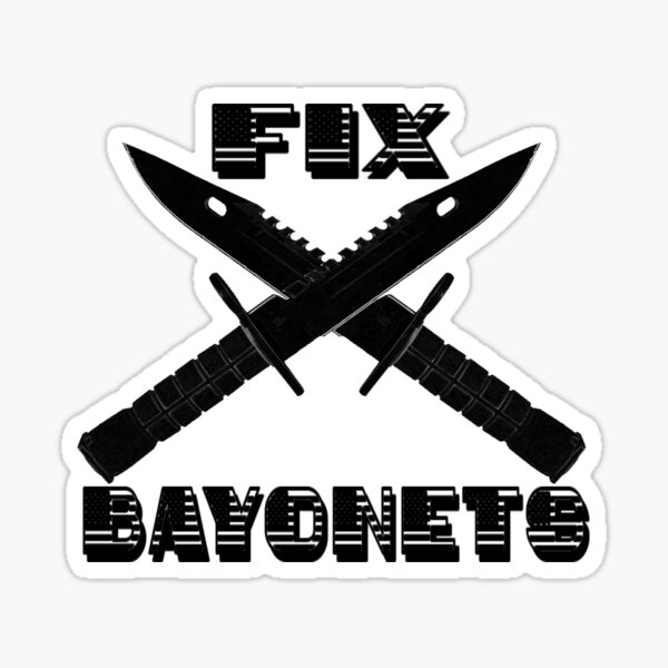 Corporal Wahoo Sticker – FIXBAYONETS