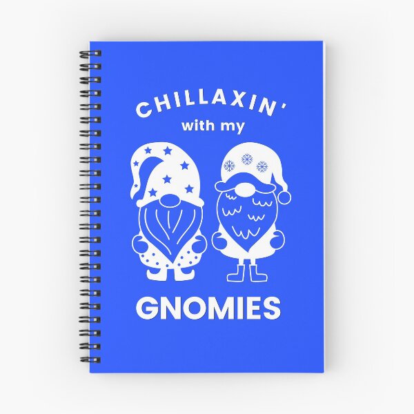 Item preview, Chillaxin With My Gnomies Text Typography with 3 Cute Gnomies  designed and sold by RKMR.